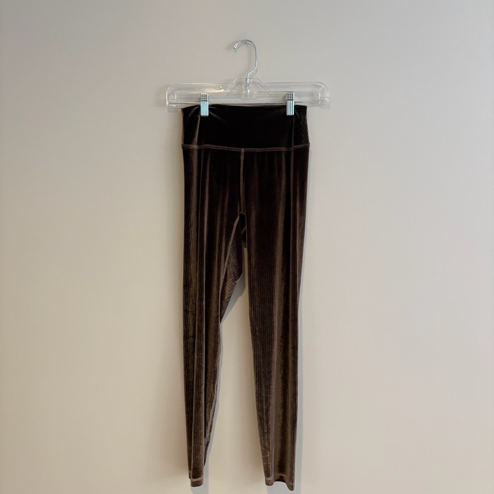 Heroine Sport Chocolate Velvet Leggings